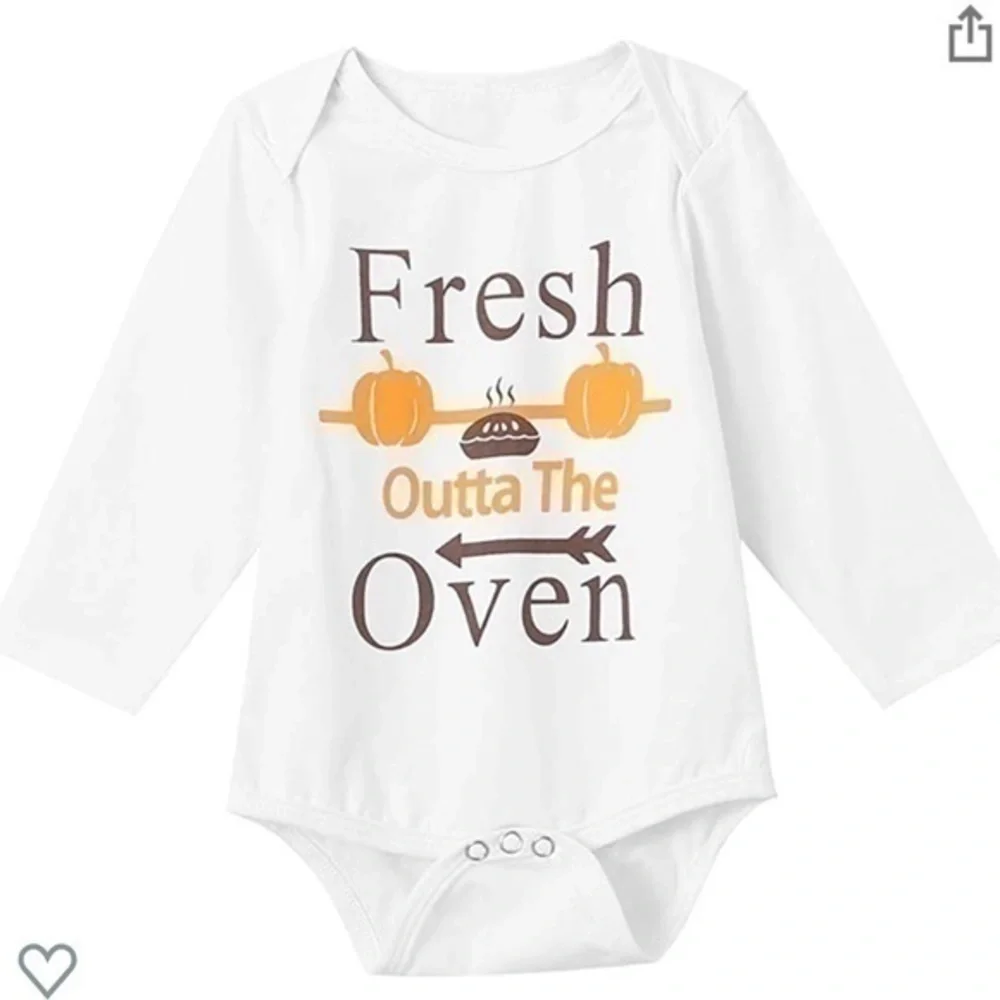 Baby Girl First Thanksgiving Outfit